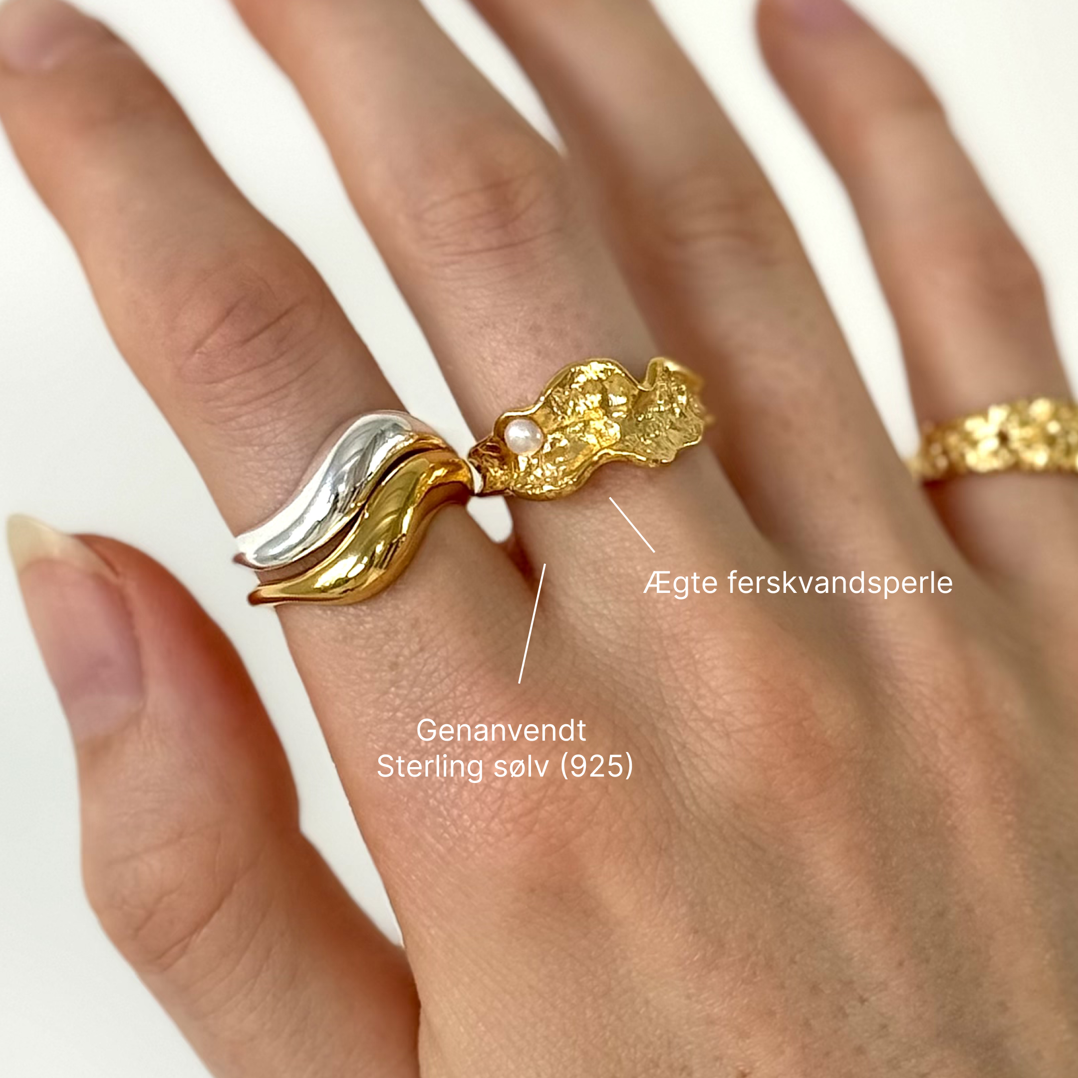 Magma Perle prikkete sett