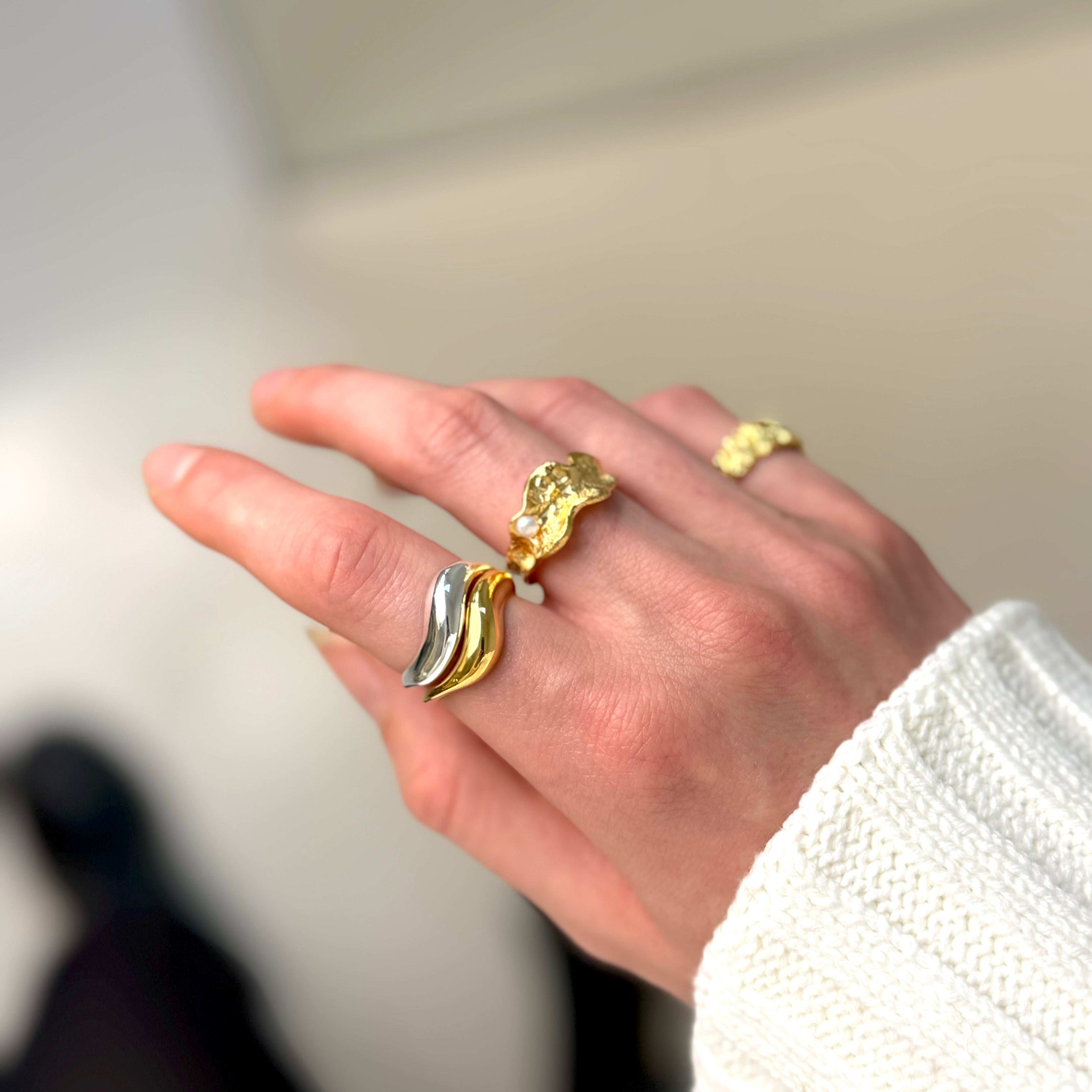 Magma Perle prikkete sett