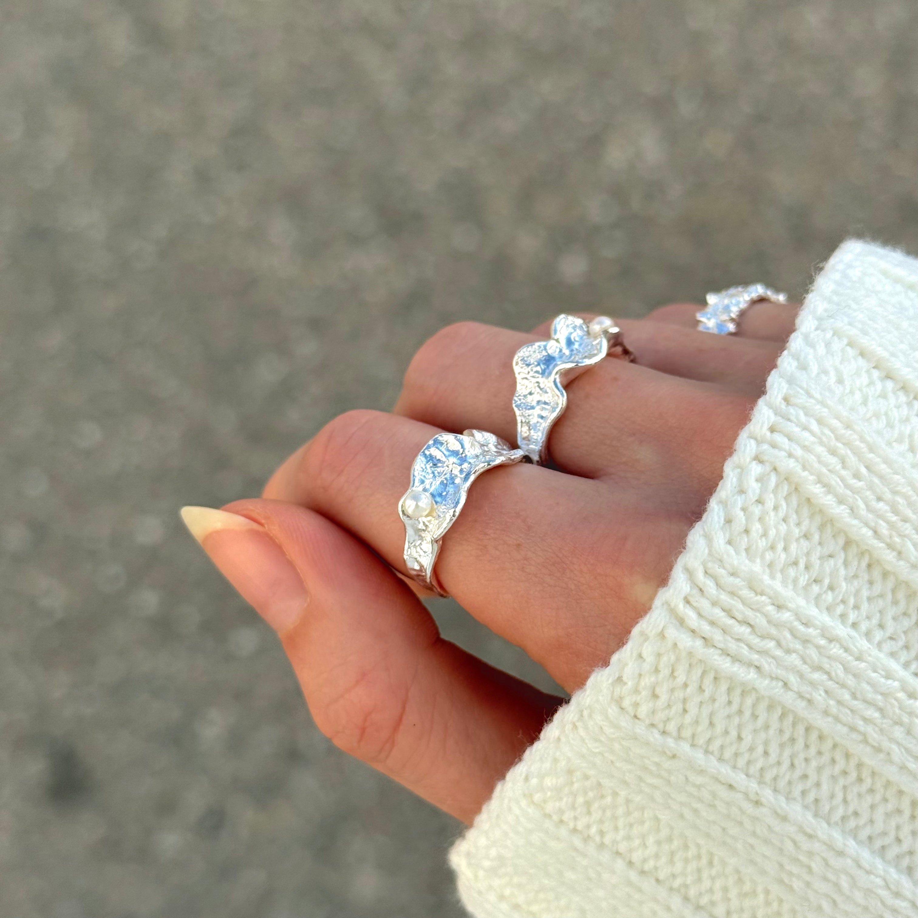 Chunky Perle Solsett
