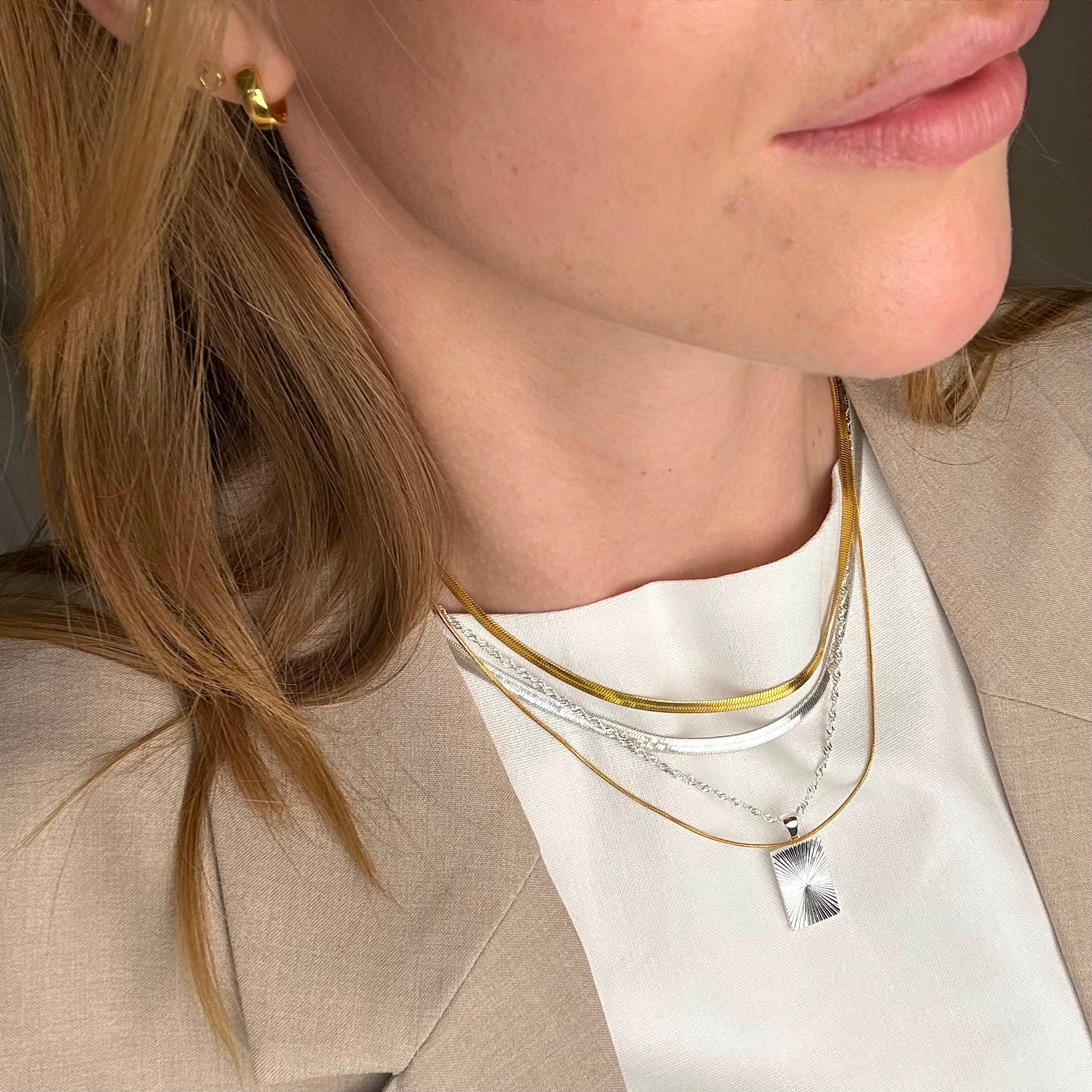Double Snake Hoop-sett