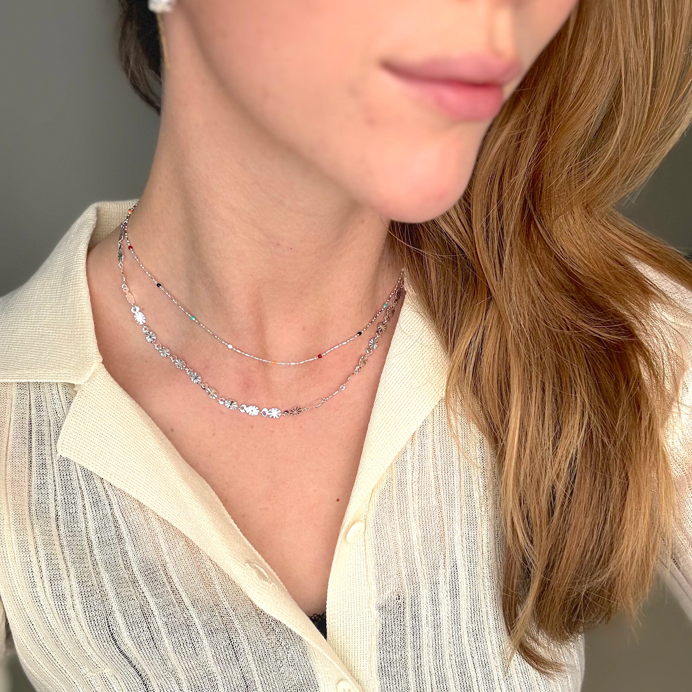 Sun Curved Bar Sølvsett