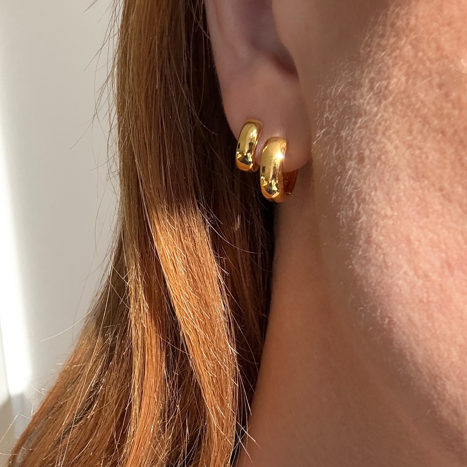 Mini Chunky Hoops Sett