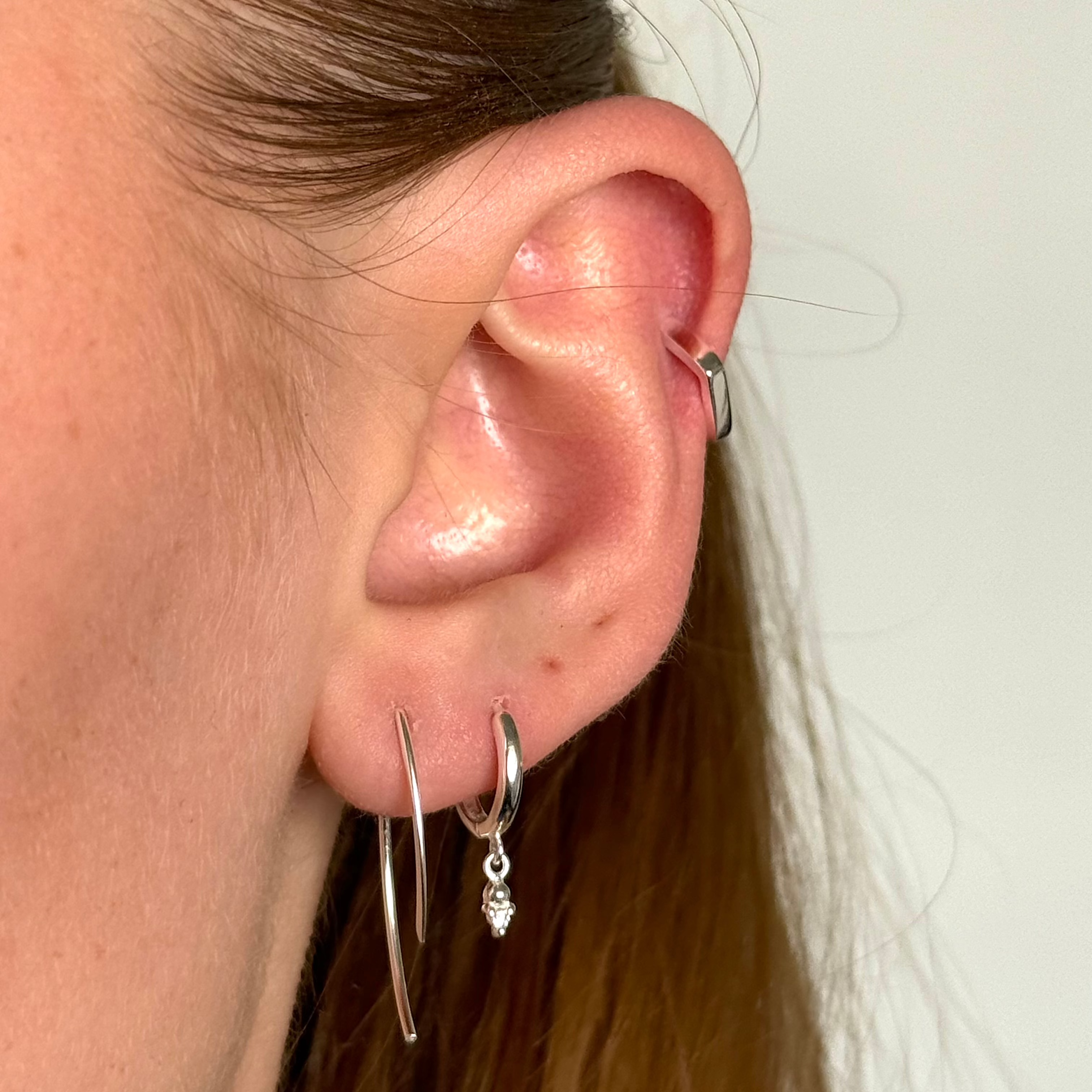 Sun Curved Bar Sølvsett