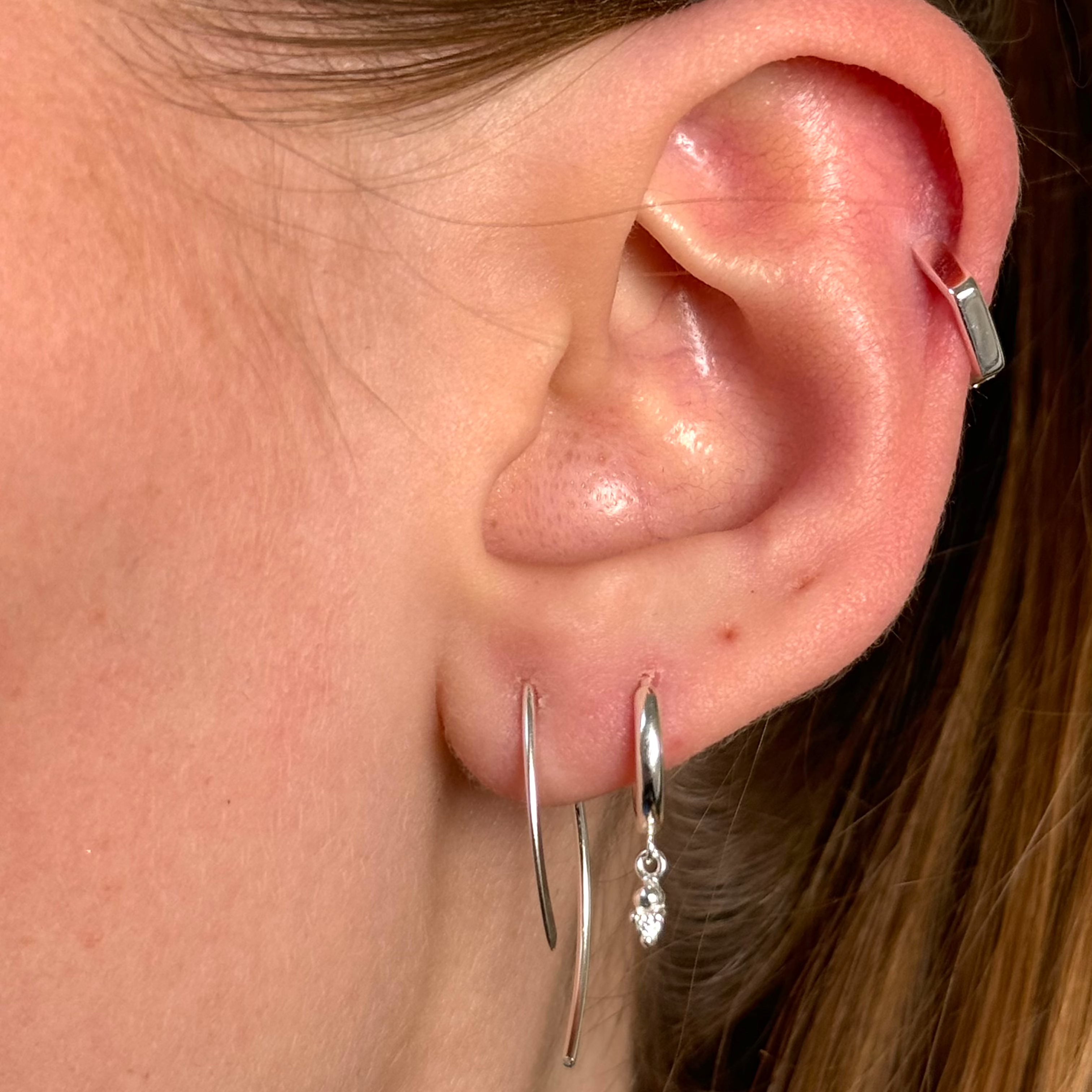 Sun Curved Bar Sølvsett