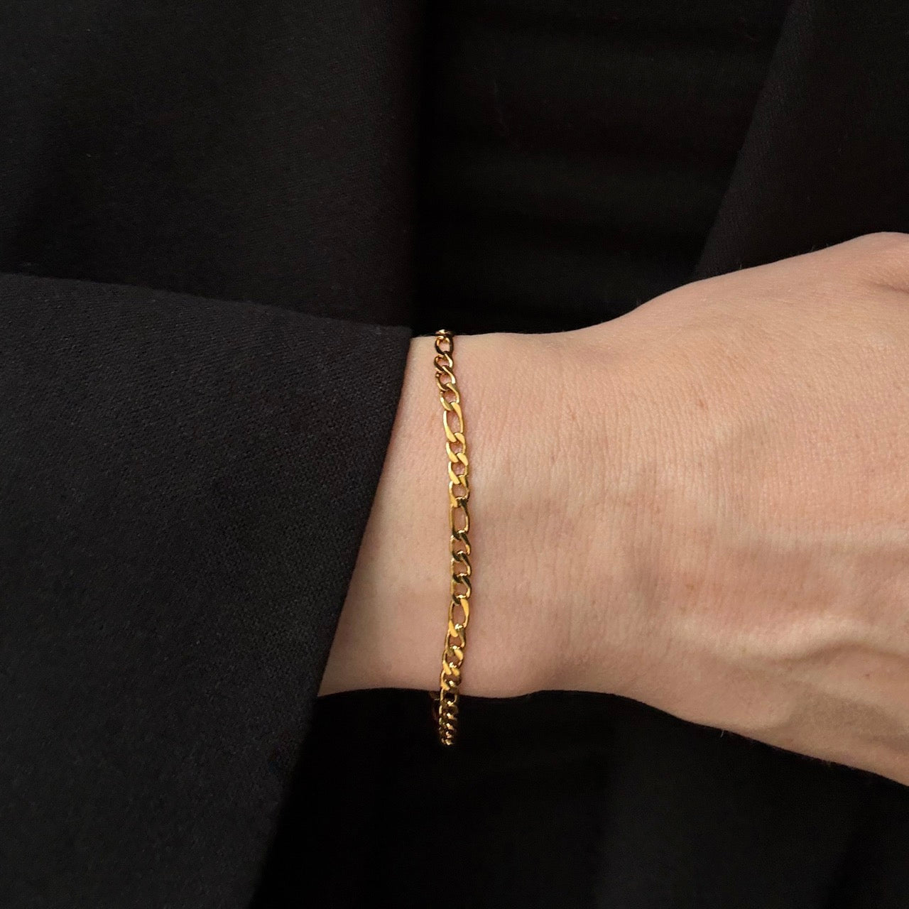 Figaro Armbånd Gullbelagt