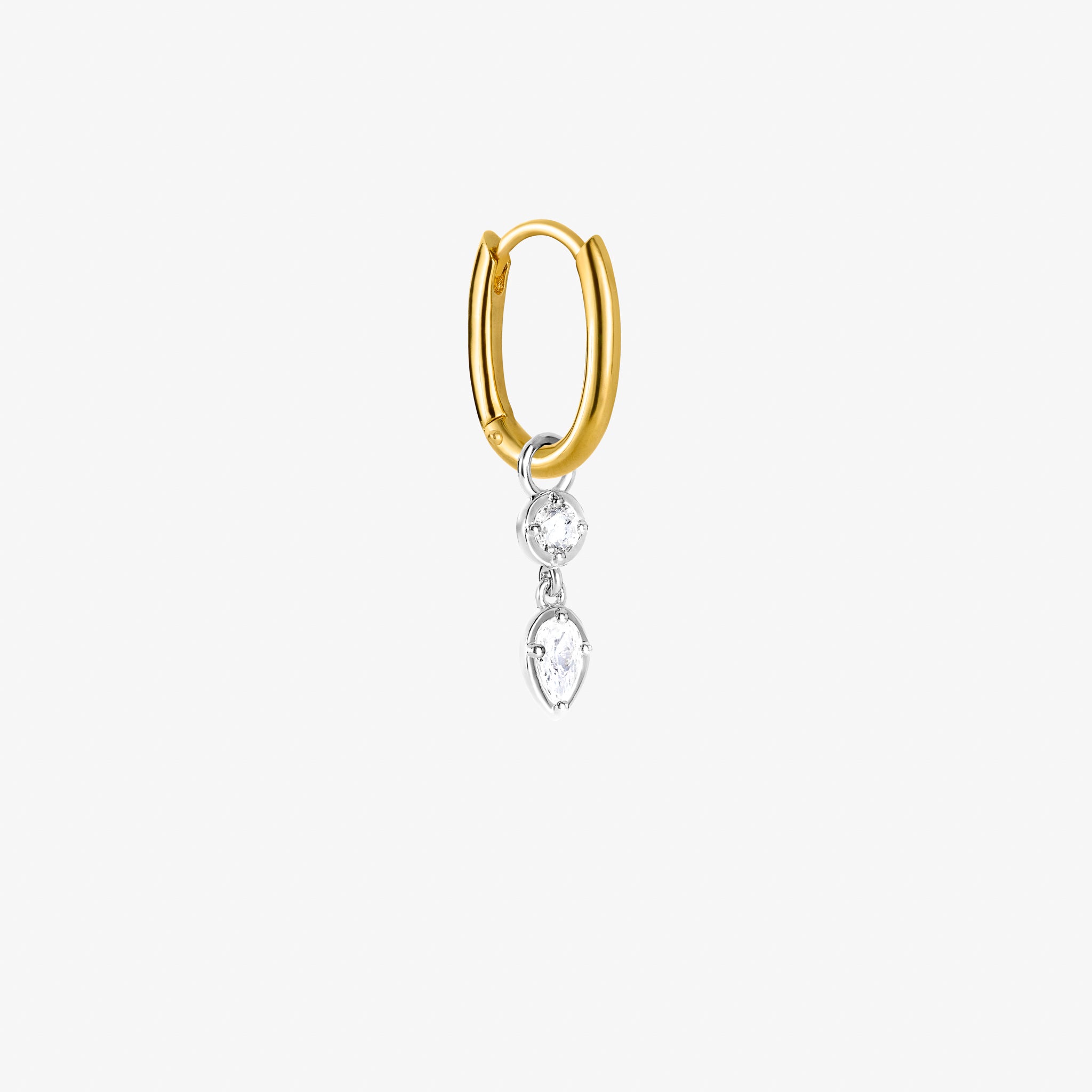 Mirror Drop Sølvbelagt