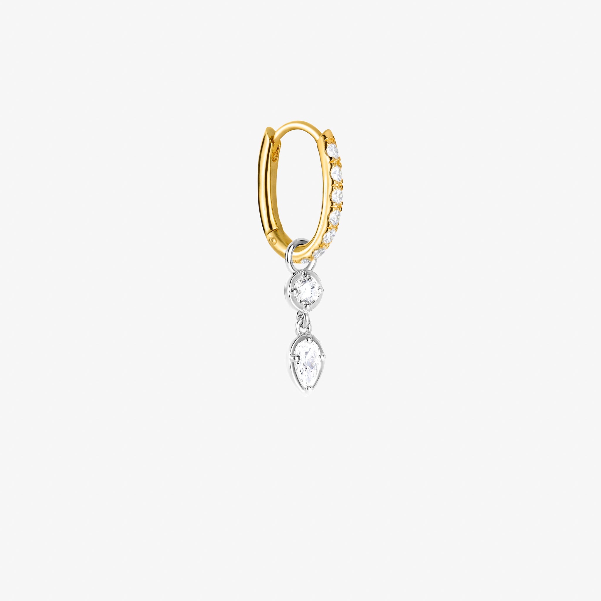 Mirror Drop Sølvbelagt