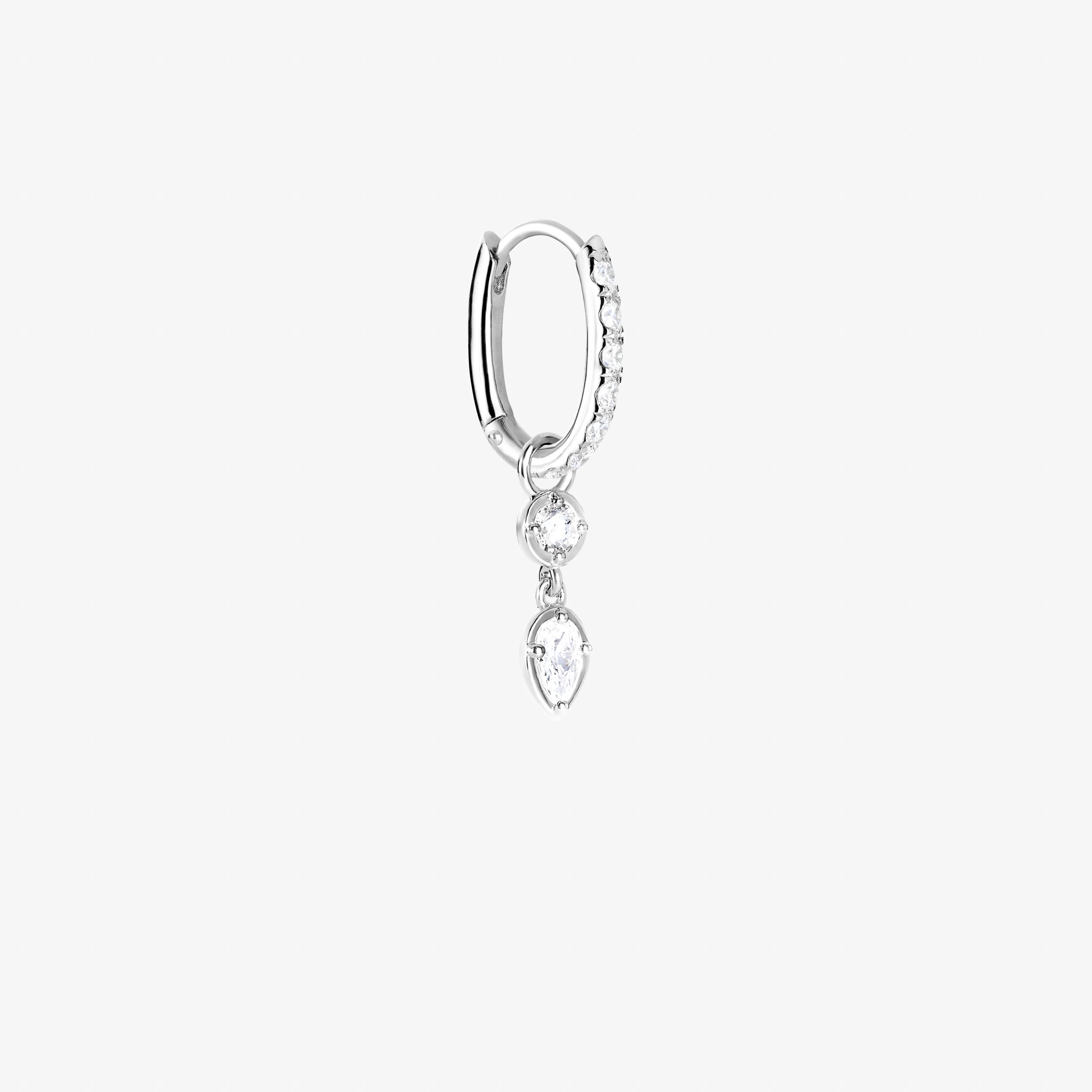 Mirror Drop Sølvbelagt