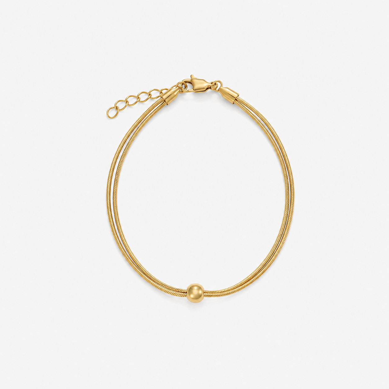 Slider Armband Verguld