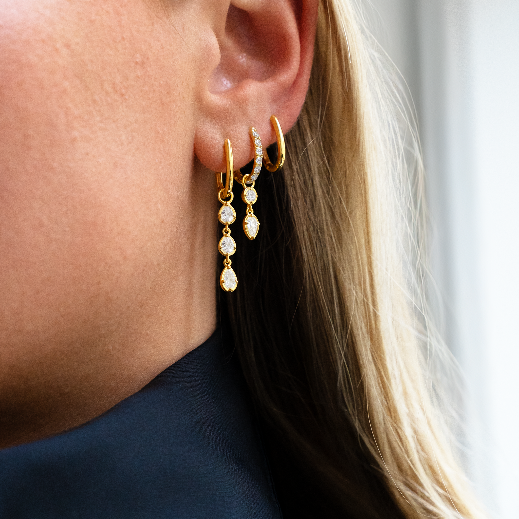 Essential Hoop Gullbelagt Double