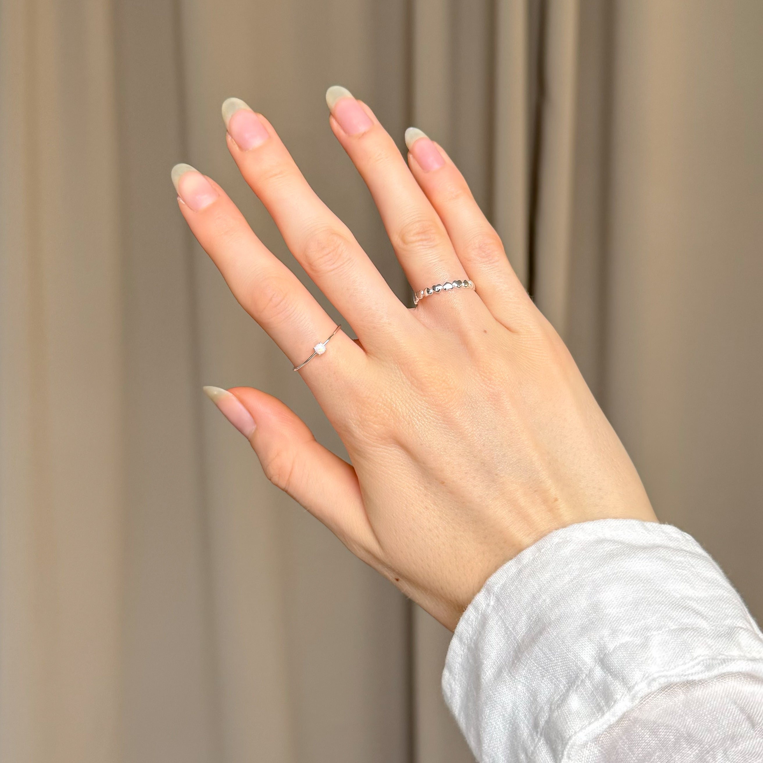 Opal Enkel Ring