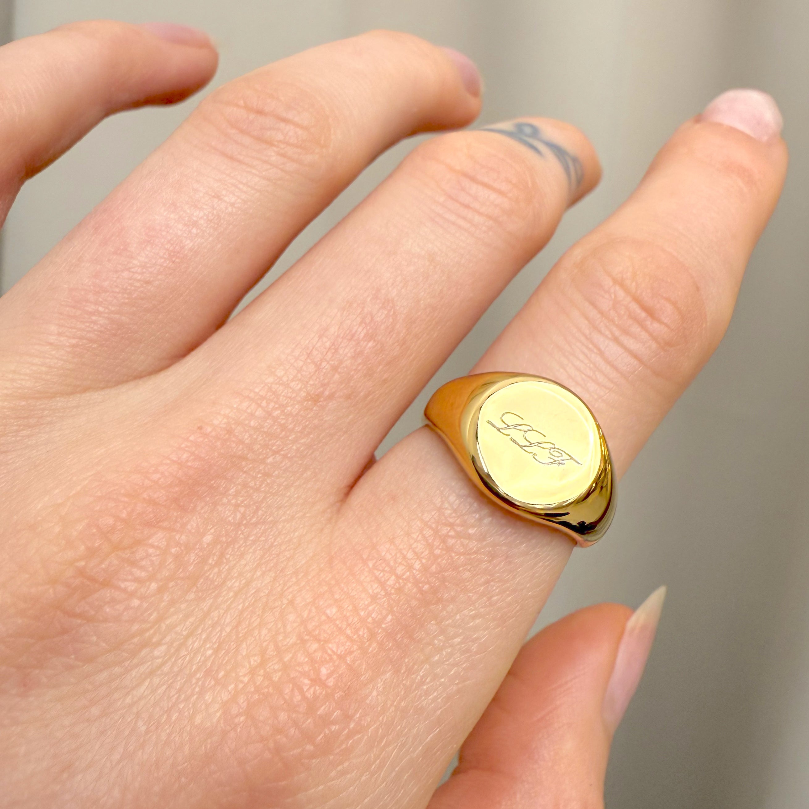 ring med LLf indgravering