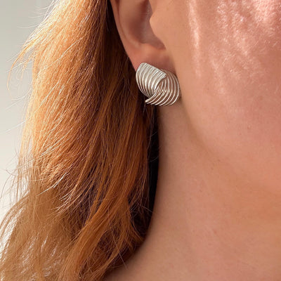 Klassiske statement øreringe