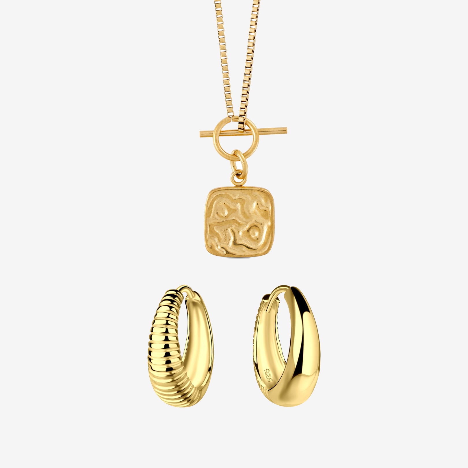Lock og Huggie Sett