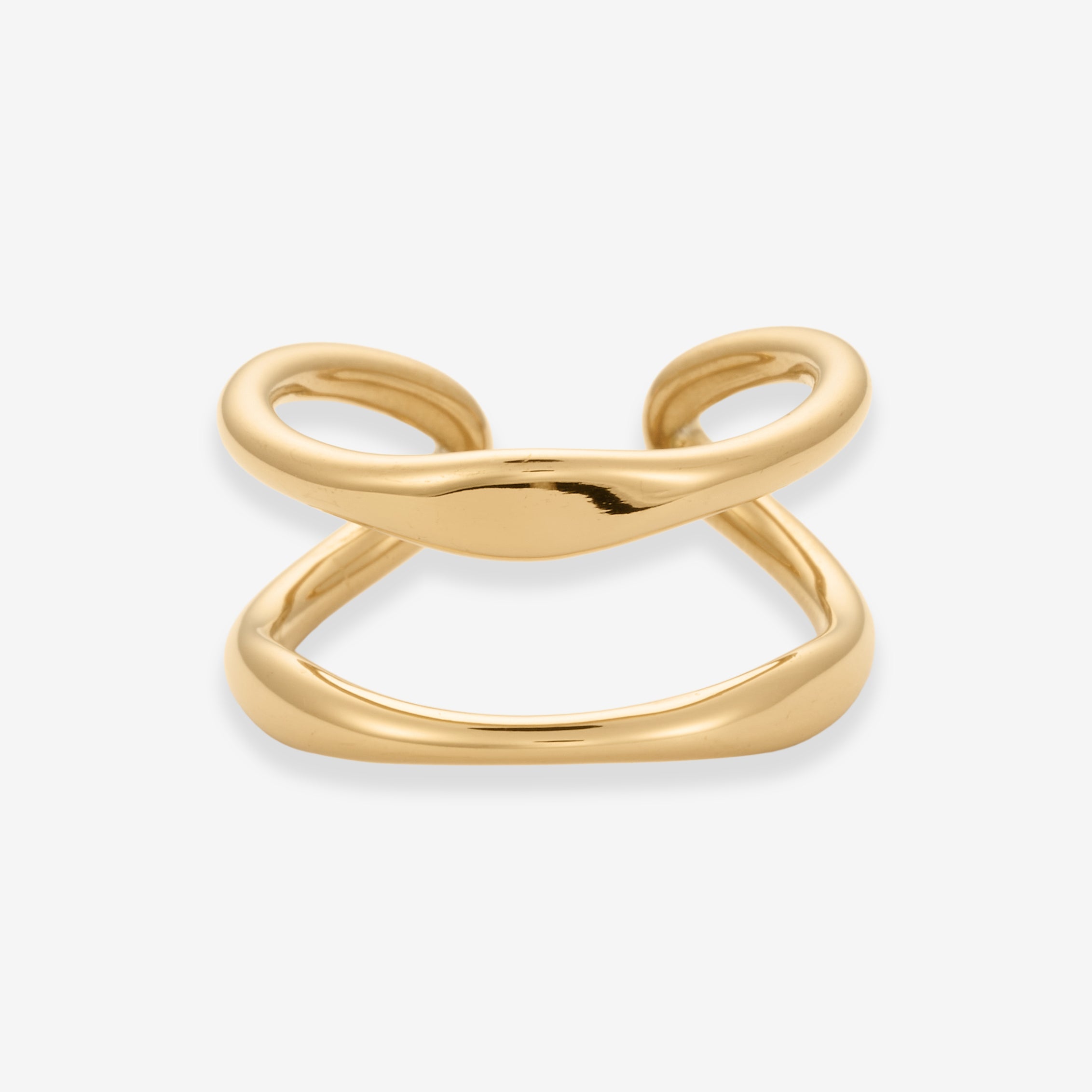 Dobbel Wave Ring