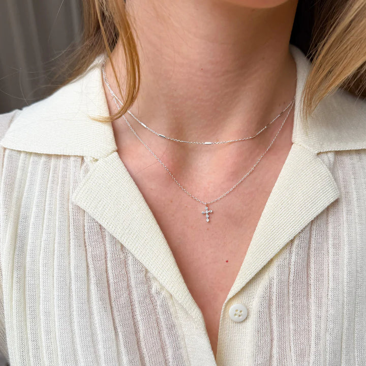 Halskjede i ekte sølv til menn