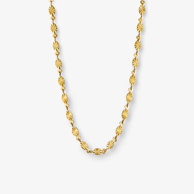 Sun Halskæde i guld