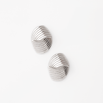 Sway Hug Stud Sølvbelagt