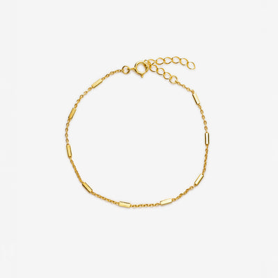Cable Bar Armbånd i guld