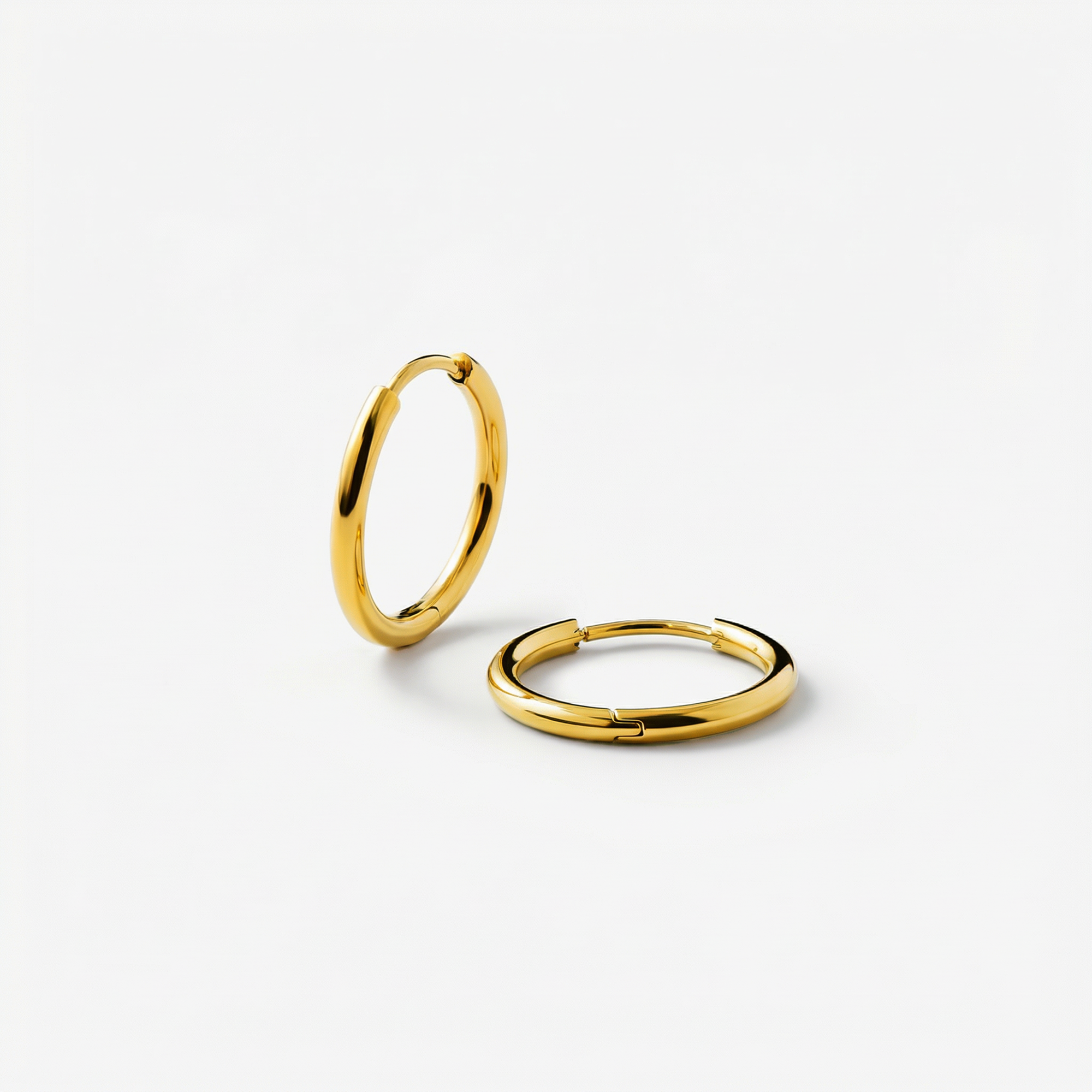 Classic Hoop 10 mm Forgylt