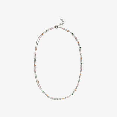 Double Dots Halskæde i sølv