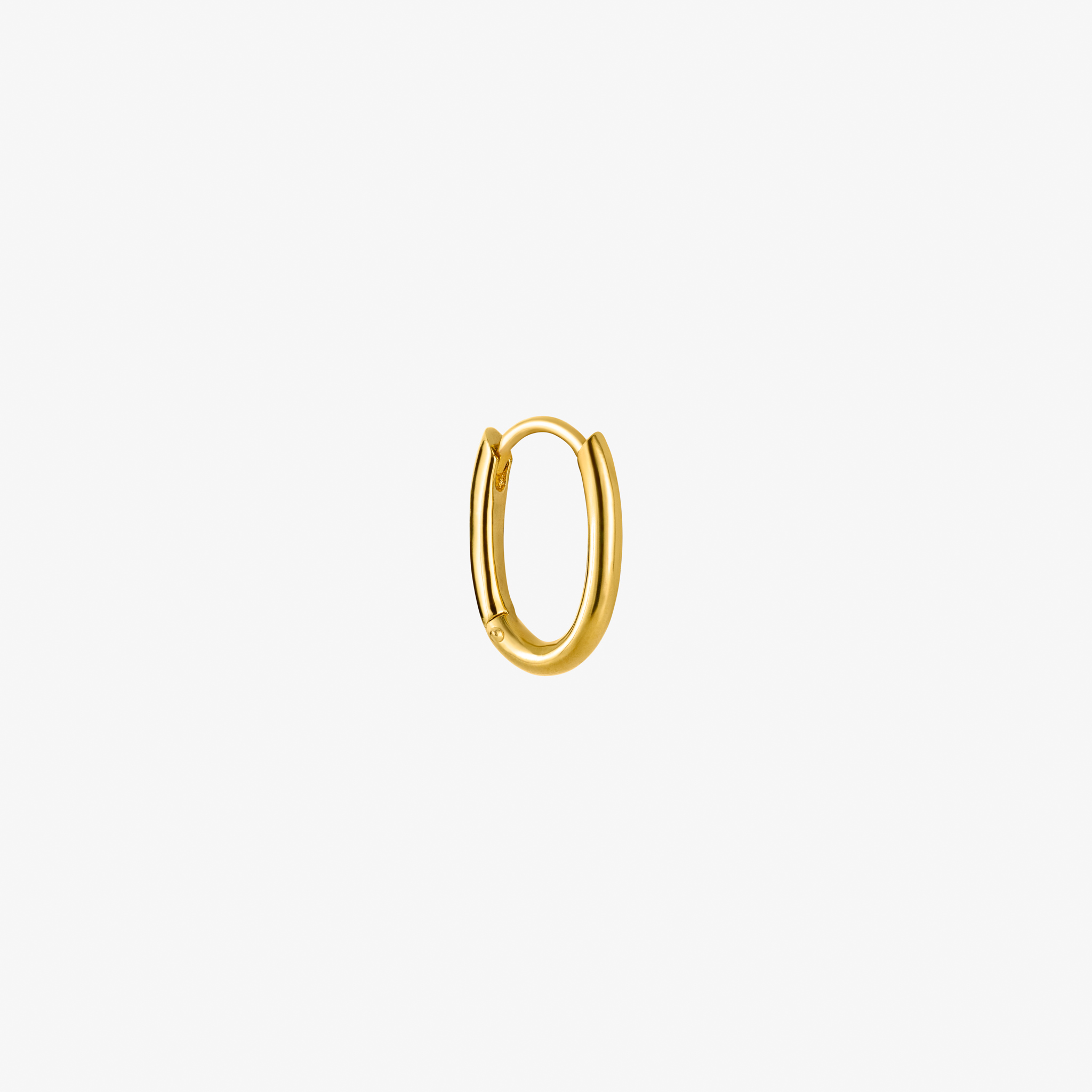 Essentials Hoop Gullbelagt