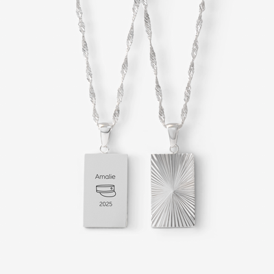 Student Halskæde Sølv